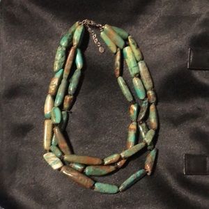 SALE 💰BARSE Genuine Turquoise Sterling Silver Necklace Taking it To Consignment